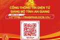 MÃ QR – CỔNG THÔNG TIN ĐIỆN TỬ ĐẢNG BỘ TỈNH AN GIANG