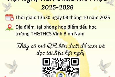 MÃ QR TÀI LIỆU HỘI NGHỊ VIÊN CHỨC NĂM HỌC 2025-2026