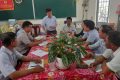 ĐÓN ĐOÀN KHẢO SÁT XÃ VĨNH BÌNH VỀ TRƯỜNG CHUẨN BỊ CHO KHAI GIẢNG