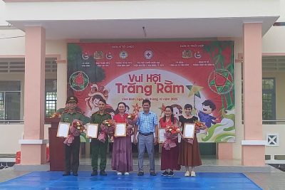 Video Vui tết Trung thu của các em trường TH&THCS Vĩnh Bình Nam năm học 2025-2026