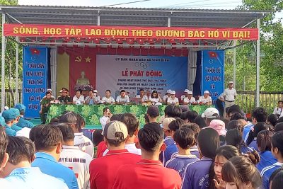 THAM GIA NGÀY CHẠY OLYMPIC XÃ VĨNH BÌNH NĂM 2026