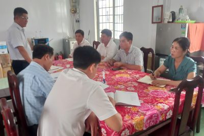 Công bố quyết định nâng chi bộ thành chi bộ cơ sở